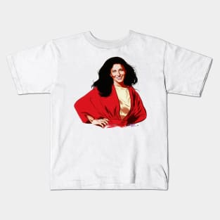 Loretta Lynn - An illustration by Paul Cemmick Kids T-Shirt